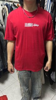 潮流oversize可口可樂寬鬆T恤 紅色(XL)