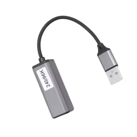 USB to Optical Audio Converter SPDIF Adapter 24bit/96KHZ for Laptop Soundbar DAC