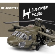 1:64 Black Hawk UH-60/Apache AH-64 Military Army Fighter Aircraft Collectible Helicopter Collection 