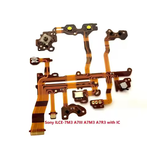 NEW For Sony ILCE-7M3 A7III A7M3 A7R3 Top Cover Flex Cable with Socket Replacement Part Ic