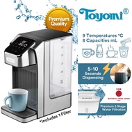 Toyomi 3L InstantBoil Filtered Water Dispenser with Premium Filter FB 8830F