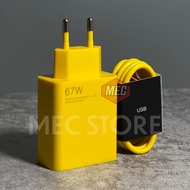 XIAOMI YELLOW FAST CHARGING TYPE C ELBOW 67W Turbo Charge 67 Watt Max Gaming Charger 100%Original po