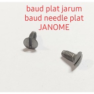 MESIN JANOME GENUINE PART BAUD NEEDLE PLATE WITH GEAR COVER JANOME SEWING MACHINE
