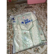 BAJU TIDOR KAIN SELESA BANGKOK THAILAND BAJU LENGAN PANJANG SELUAR PANJANG FULL BUTTON