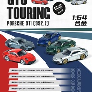 MINICHAMPS 1/64 Porsche 911 992.2 GT3 TOURING Diecast car Car Model Simulation Alloy Diecast Car Chi