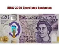 England 20 Pounds Polymer 2018 Years UNCIRCULATED