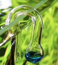 多彩 雲 水族⛅《CO2 監測器 》高透 玻璃 CO2 測試 魚缸 二氧化碳 水質 檢測 掛式 U形 水草