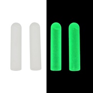 Shoelaces Accessory 22*5MM Luminous Shoelace Aglets Matte Feeling Transparent Plastic Tips 4 Pcs/lot