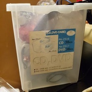 膠箱膠 CD 盒膠cd箱收納箱 #3月傢俬家電祭