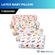 Latex Baby Pillow [ Bedding Soft Ergonomic Design Head Neck Guard Cartoon Pillow Comfortable Sleep ]