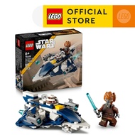 LEGO Star Wars 75400 Plo Koon's Jedi Starfighter Microfighter (89 Pieces) ,Building Blocks ,Kids Toy