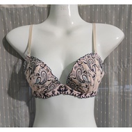 Bra (Size Comparison) Size D32/70 Pink Second Hand ️