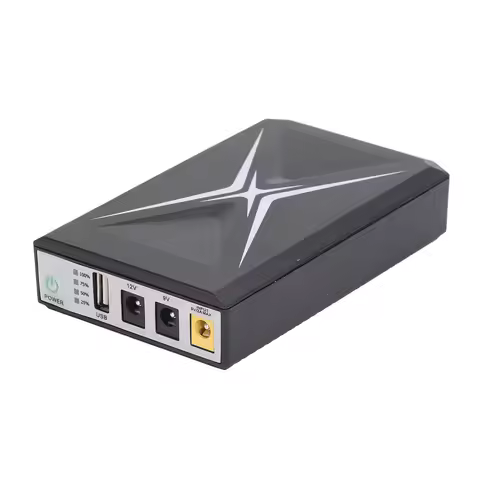 10400mAh UPS UPS Battery Backup 10400mAh Uninterruptible Power Supply for Security Camera Router WiF
