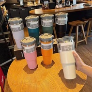 TERMOS 900ml Stainless Steel Tumbler Viral Thermos Jumbo Stainless Steel HANDLE 2in1 Vacuum INSULATE