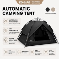 Automatic Camping Tent 2/4/6/8 Person Waterproof Double Layer Outdoor Family Tent Hiking Travel