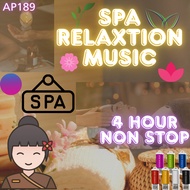 Usb pendrive 4 hour non stop spa relaxtion music (flash drive) 189 A189