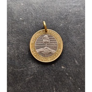 Handmade DIY Genuine Coin Creative Pendant Necklace Friendship Long Storage Free Hat Pendant Keychai