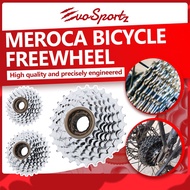 Meroca Bicycle Freewheel | Bicycle 6 / 7 / 8 Speed Bike Freewheel Cassette