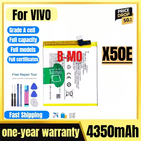 B-M0 for VIVO X50E Mobile Phone Battery 0 cycle high quality high capacity battery replacement Bater