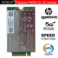 Fibocom FM350-GL 5G M.2 Module For HP X360 830 840 850 G7 Laptop 5G LTE WCDMA 4x4 MIMO GNSS Module