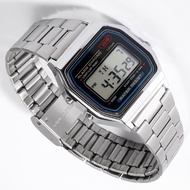 Stainless Steel Watch Band 18mm Metal Watch Strap for Casio F91W F105 F108 A158W A168 AE1200 AE1300 