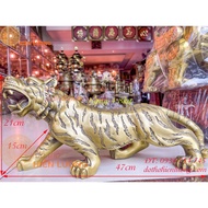 Tượng Hổ Gầm Bằng Đồng Phong Thủy DxRxC:47x15x21cmNặng 4.8kg - Biểu Trưng Cho Sự Oai Linh Uy Quyền Đ