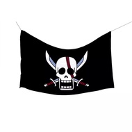 Bendera Anime  One Piece Terbaru/  Bendera Logo Bajak Laut PRINTING