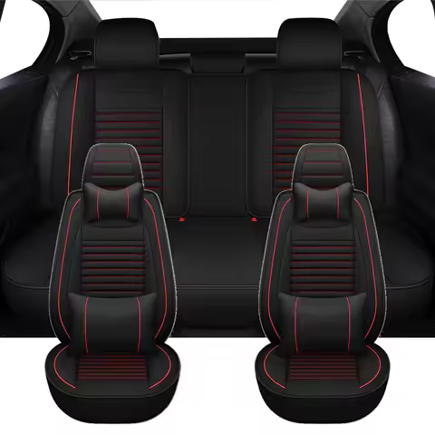 Flax Universal Car Seat Covers For Audi A3 A4 8Y 8P B6 B7 B8 A6 C5 C6 4F Q2L Q3 Q5 Q7 4L Luxury Gift