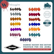 Diamine Inkvent Fountain Pen Ink [50ml] Red Edition (Standard)