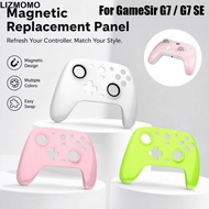 LIZMOMO Front Shell Cover, Screwless Magnetic Replacement Faceplate,  Hard PC Shockproof Game Contro