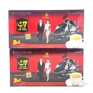 (02 Hộp) Cà phê sữa G7 3in1 Trung Nguyên - Cà phê Chính Hãng Hộp 21 Gói