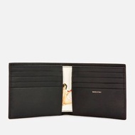 絕版夢幻品 ! Paul Smith 義大利製 ! 女伶版~小牛皮精品中短夾皮夾錢包~信用卡夾、名片夾~only one!