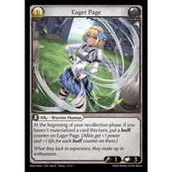 Eager Page | DOA Alter - 82 - C | Ally — Warrior Human [GATCG SINGLES]