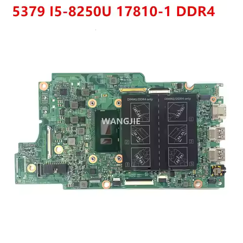 17810-1 FOR DELL Laptop Motherboard Inspiron 5379 Laptop Motherboard Notebook Pc W/ I5-8250U 0G1MGM 