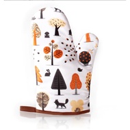 YTB Thick Heat Resistant Oven Cooking Gloves / Oven Hand Gloves Baking Microwave Oven Gloves/