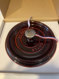 staub 20cm 棗紅色煲