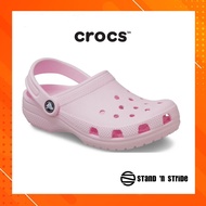 Crocs Slippers Classic Clog Pink/Milk I Mall Store I
