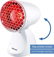 Beurer IL35 Infrared Heating Lamp for Relief of Cold And Muscle Tension Therapy Light Commercial Kit