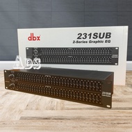 Equalizer dbx 231 sub EQ 231 SUB Dbx 231 + Subwoofer