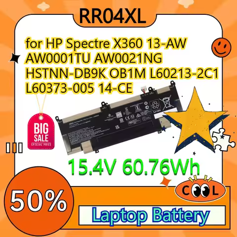 RR04XL Laptop Battery for HP Spectre X360 13-AW AW0001TU AW0021NG HSTNN-DB9K OB1M L60213-2C1 L60373-