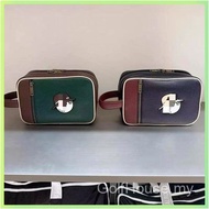 🔥READY STOCK🔥Golf Handbag Golf Pouch Beg Tangan Golf Beg Kecil Golf Retro Double Layer Golf Handbag 