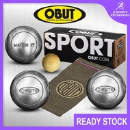 OBUT Petanque Boules Match IT M3IT Style 1 Competition Jack Bola Target Pertandingan Boules Set Bosi