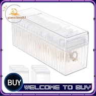 Acrylic Jewelry Box Organizer, with 20 Portable Anti Tarnish Jewelry Bags, Travel Jewelry Organizer,