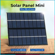 PROMO SUNYIMA Solar Panel Surya Mini Polycrystalline Modul DIY Power Bank 9V 2W - SN9