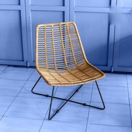 Genuine Rattan Chair Professional Rattan Chair Armless Lounge Chair/