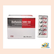 [EXP: 10/2027] Dofomin 500mg (UBAT BUASIR / HAEMORRHOIDS) 10's / 30's