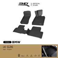 3D Mats พรมปูพื้นรถยนต์ BMW i4 G26 2021-2024 พรมกันลื่น พรมกันนํ้า พรมรถยนต์