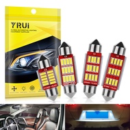 YiRui New 12V C10W C5W 4014 10/12LED Festoon for Car Bulb Interior Reading Light License Plate Lamp 