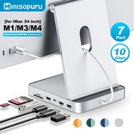 Hab Usb C Minisopuru Untuk Imac 24 Inci 2025/2025 Serasi M.2 Nvme Ssd Usb C 10gbps Aksesori Imac Unt