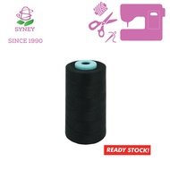 4000M Spun Polyester Thread, Benang Hitam 4000M
